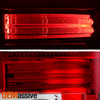 Fits 03-06 Chevy Silverado Sierra Pickup Truck Red Clear LED Tail Lights Lamp
