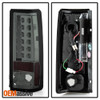 Fits Smoked 85-05 Chevy Astro Van GMC Safari Van JDM Smoke LED Tail Lights Lamps
