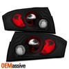 Fits 99-06 TT Quattro Turbo Sport Coupe JDM Black Tail Brake Lights Lamps Pair