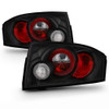 Fits 99-06 TT Quattro Turbo Sport Coupe JDM Black Tail Brake Lights Lamps Pair