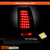 Fits 03-06 Silverado Pickup Truck Smoked Smoke LED Tail Lights Rear Brake Lamps