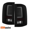 Fits 2007-14 Chervy Silverado + 2007-14 GMC Sierra Black Smoked LED Tail Lights