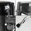 Fit *Black Smoke* 94-98 C10 C/K 1500 2500 3500 LED Tail Light+LED 3rd Brake Lamp