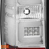 Fits [LED Model] 2016-2018 Chevy Silverado 1500 Clear LED Tube Tail Lights Lamp