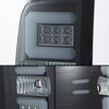 Fits 14-19 Silverado 1500 15-19 2500HD 3500HD LED Tube Black Smoked Tail Lights