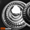 Fits 05-07 Chrysler 300C Black LED Tail Brake Lights Lamps Pair Left+Right
