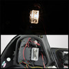 Fits 00-03 E46 3-Series 2D Coupe Red Clear LED Strip/Tube Design LED Tail Lights