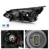 For 2018-2021 Chevy Equinox [HID/Xenon] LED DRL Black Headlight Passenger Right