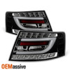 Fits 2005-2008 Audi A6 S6 C6 Black Tail Lights Tube Brake Lamps Left+Right