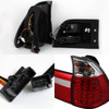 Fits 00-06 BMW E53 X5 Sport SUV Red Clear LED Tail Lights Brake Lamps Left+Right