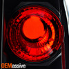 Fits 04-12 Chevy Colorado Canyon Pickup Truck Black Tail Brake Lights Lamps Pair