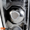 Fits 04-12 Chevy Colorado Canyon Pickup Truck Black Tail Brake Lights Lamps Pair