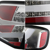 Fits 09-12 A4 10-12 S4 4Dr Sedan Clear LED Tail Lights Lamps (For Non LED Model)