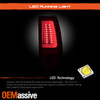 Fits 2003-2006 Chevy Silverado GMC Sierra 1500 2500HD 3500 Clear LED Tail Lights