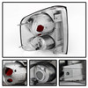 For 94-04 S10 Sonoma 96-00 Hombre Black Smoked Tail Lights + LED 3Rd Brake Light