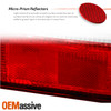 Fits 90-93 Acura Integra 2Dr Coupe Red Clear Tail Brake Lights Lamps Left+Right