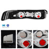 Fits 90-93 Acura Integra 2Dr Coupe RS GSR JDM Black Tail Brake Lights Lamps Pair
