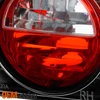 Fits 90-93 Acura Integra 2Dr Coupe RS GSR JDM Black Tail Brake Lights Lamps Pair