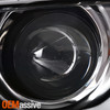 For 13-16 A4 Quattro Allroad S4 HID/Xenon Non-AFS Projector Clear Headlamps Pair