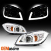 For 2005-2010 Cobalt 05-06 Pontiac Pursuit LED Light Bar Projector Headlights