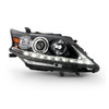For 13-15 Lexus RX350/RX450h HID No-AFS Projector Black Headlamp w/LED DRL Right