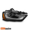 For 13-16 A4 Quattro Allroad S4 HID/Xenon Non-AFS Projector Clear Headlamp Right