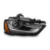 For 13-16 A4 Quattro Allroad S4 HID/Xenon Non-AFS Projector Clear Headlamp Right
