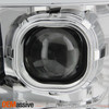 For 06-08 Ram 1500 06-09 Ram 2500/3500 Light Bar Projector Chrome Headlight Pair
