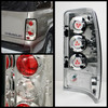Fits 00-06 Suburban Tahoe Yukon Barn Door Chrome Tail Lights Lamps Left+Right