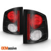 Fits 94-04 S10 Sonoma Pickup Truck Black Tail Brake Lights Lamp Pair Left+Right