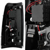 Fits 2003-2006 Chevy Silverado GMC Sierra 1500 2500HD 3500 Black LED Tail Lights