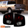 Fits *Black Smoked* 94-04 S10 Sonoma Pickup Tail Lights Brake Lamps Replacement