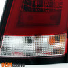 [Upgrade Set] Fits Red Clear 2005-2007 Chrysler 300 LED Tube Tail Lights Lamps
