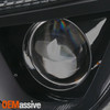 For 2016-2018 Toyota RAV4 Halogen Projector Headlights w/ Black Bezel Left+Right