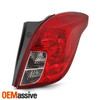 For 2013-2016 Buick Encore Chrome Red Tail Lamps Brake Lights Pair Left+Right