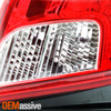 For 2013-2016 Buick Encore Chrome Red Tail Lamps Brake Lights Pair Left+Right