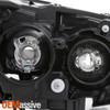 For 2004-2009 Honda S2000 S2K AP2 Projector Black Headlight Driver Left Side