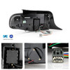 For 2010-2012 Ford Mustang Clear Tube Black Tail Lights w/ LED Sequential Signal