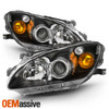 Projector Black Headlights For 2004-2009 Honda S2000 S2K AP2 Left+Right Pair