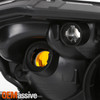 Projector Black Headlights For 2004-2009 Honda S2000 S2K AP2 Left+Right Pair
