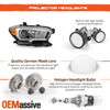 For 16-22 Toyota Tacoma TRD/Limited w/ LED DRL Projector Chrome Headlight Driver