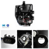 For 2008-2010 F250/F350/F450/F550 SuperDuty LED Halo Projector Black Headlights