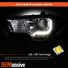 For 16-22 Toyota Tacoma TRD/Limited w/LED DRL Projector Chrome Headlights Pair