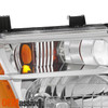 Halogen Chrome Headlights For 2005-08 Frontier 05-07 Pathfinder Left +Right Pair