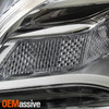 For 2014-2017 Buick Regal Halogen Projector Headlights Chrome Left+Right Pair