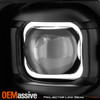 For 17-18 F-Series Superduty Projector Black Headlights w/ Sequential LED Signal