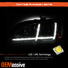 For 08-14 Audi TT Quattro [HID w/AFS] Projector Black Headlights LED Sequential