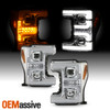 For 17-18 F-Series Superduty Tube Bar Projector Headlights+Sequential LED Signal