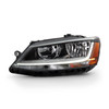 For 17-18 Jetta [Halogen Type] Light Tube Headlamp w/ LED DRL Model Driver Left