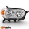 For 10-13 4Runner Headlights Lights w/o Trail Package Left + Right 2010-2013